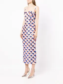 Rachel Gilbert Priya Dress Print Size AU 12 for rent on The Volte - image 2