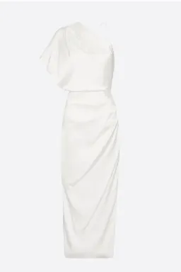 Manning Cartell Heat Asymmetric Dress White Size 10 for rent on The Volte - image 6