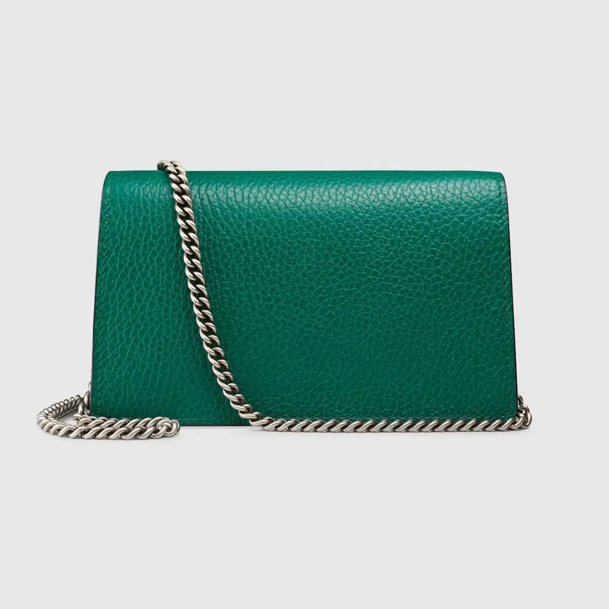 Gucci Dionysus Leather Super Mini Bag Emerald Green - Image 4