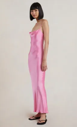 Bec & Bridge Malyka Maxi Dress Candy Pink Size 8 for rent on The Volte - image 2