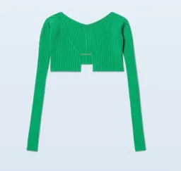 Jacquemus La Maille Pralu Dark Green Size 6 for rent on The Volte - image 5