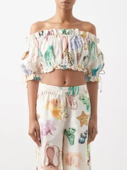 Alemais Adella Top and Trouser Set Print Size 6 for rent on The Volte - image 2