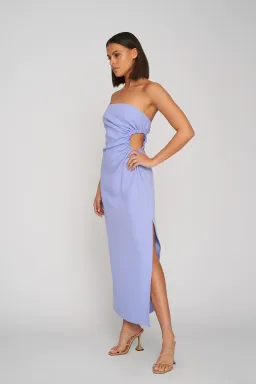 By Johnny Selena Strapless Dress Lilac Size 12 for rent on The Volte - image 2