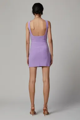 Bec & Bridge Candy Mini Dress Lilac Size 12 for rent on The Volte - image 4