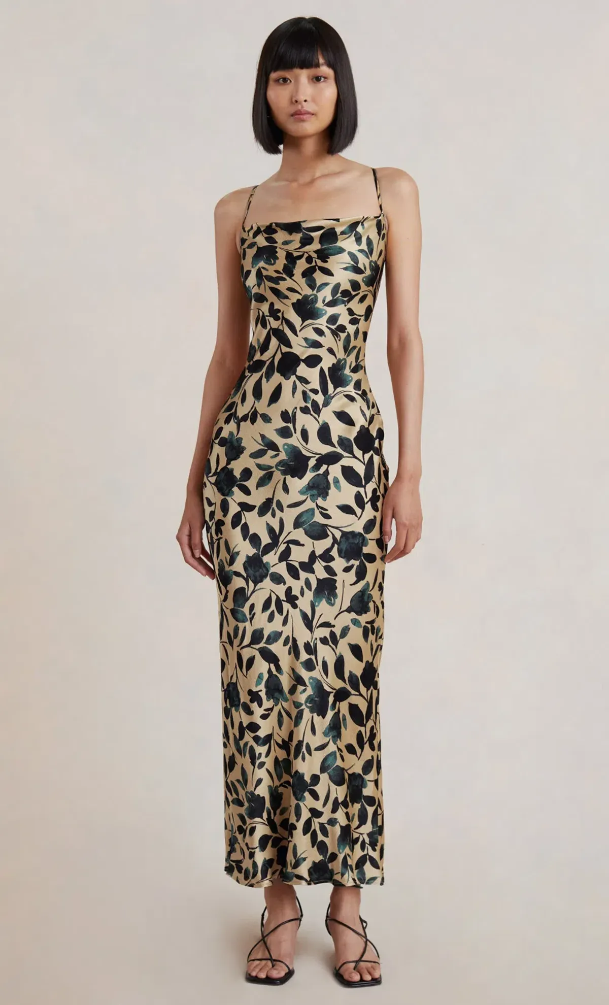 Bec & Bridge Silhouette Vine Maxi Dress Print Size 6 - Image 1