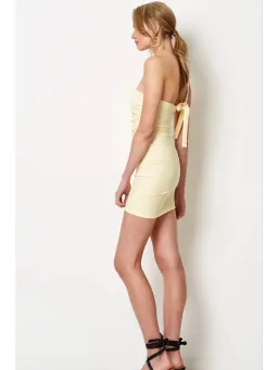 Bec & Bridge Bonita Tie Dress Butter Size AU 6 for rent on The Volte - image 3