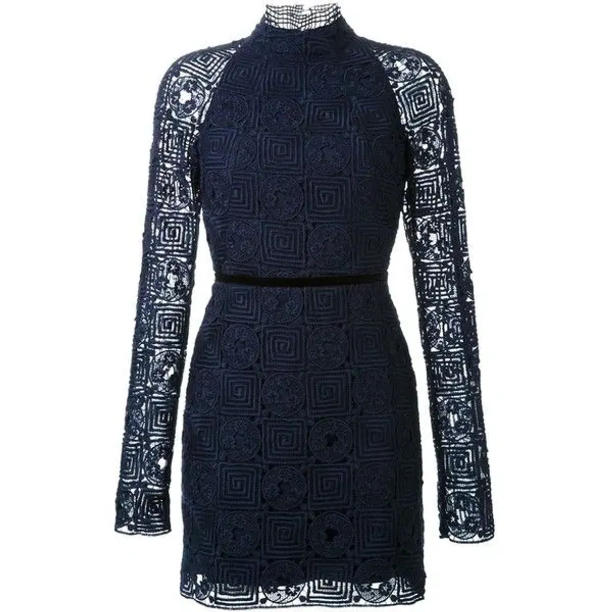 Manning Cartell Square Limits Mini Dress Navy Size 10 - Image 2