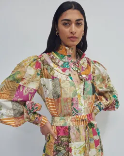 Alemais Hattie Shirt in Multi Size 6 for rent on The Volte - image 1