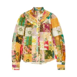 Alemais Hattie Shirt in Multi Size 6 for rent on The Volte - image 2