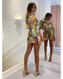 Alemais Hattie Short in Multi Size AU 6 for rent on The Volte - image 4