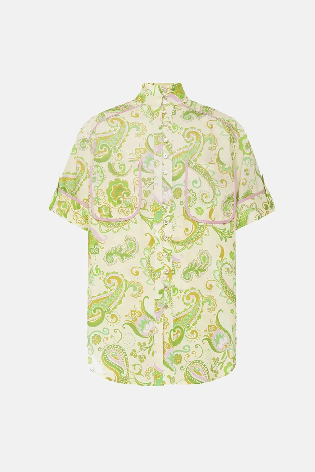 Alemais Marta Shirt in Mint Size 6 - Image 3