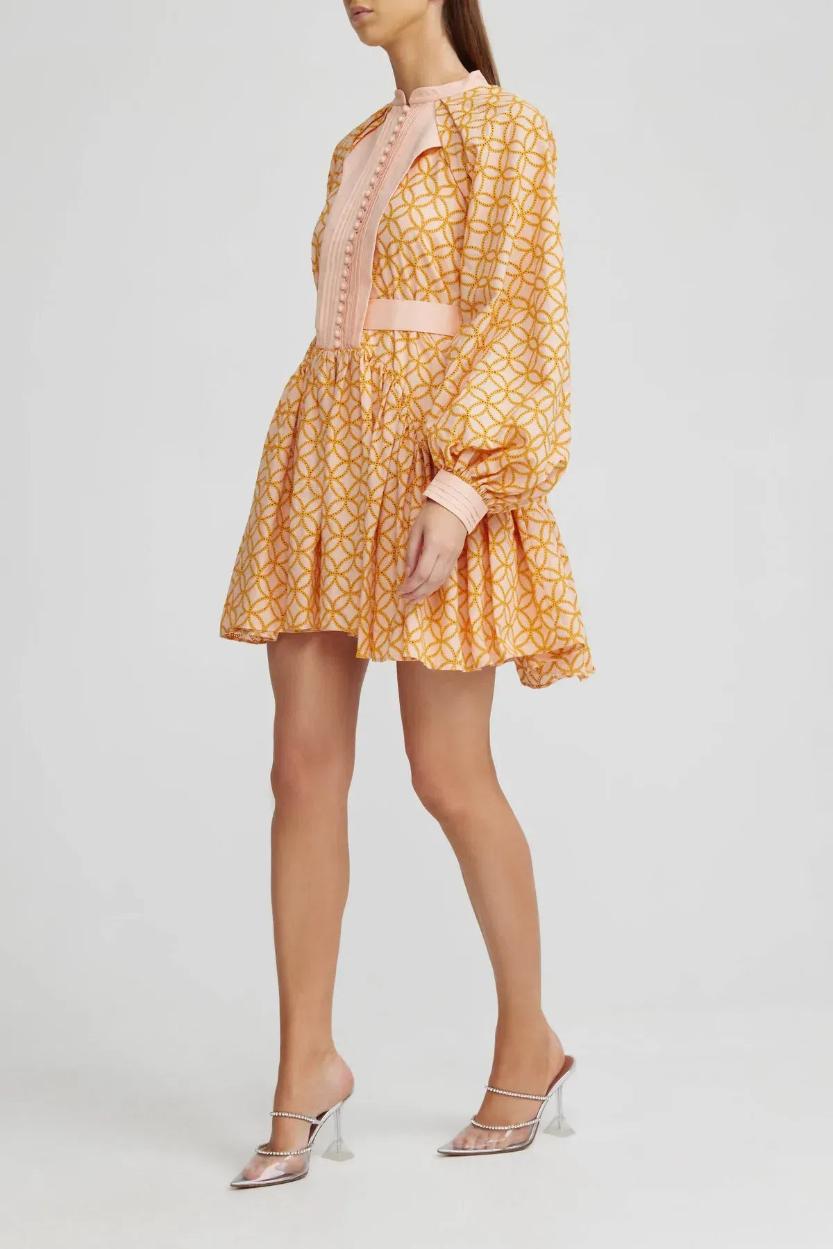 Acler Gibson Dress Sherbet Size 8 for rent on The Volte - main image