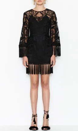 Alice McCall Rhiannon Mini Dress Black Size 6 for rent on The Volte - image 1