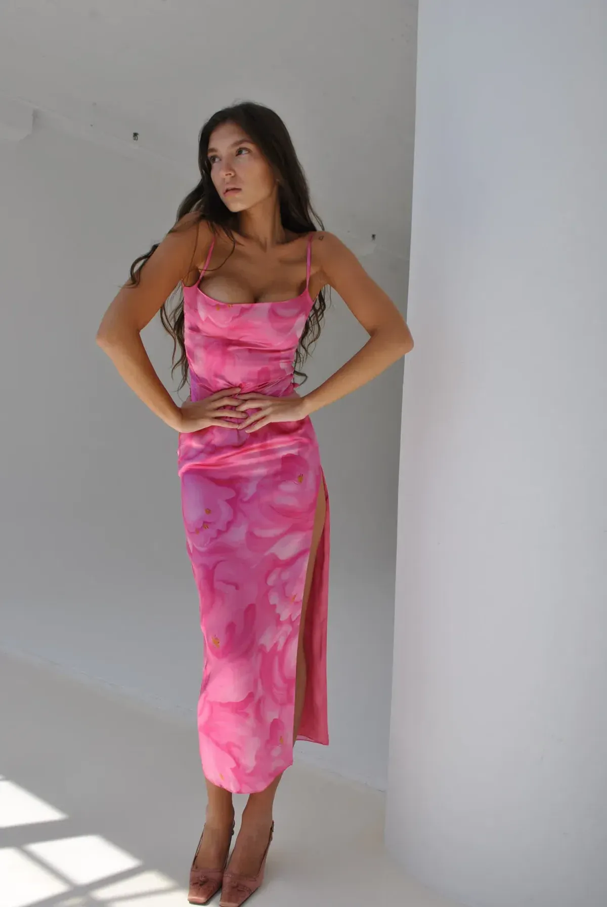 Mirror Palais S&M Dress Pink Tulip Size XS / AU 6 - Image 1