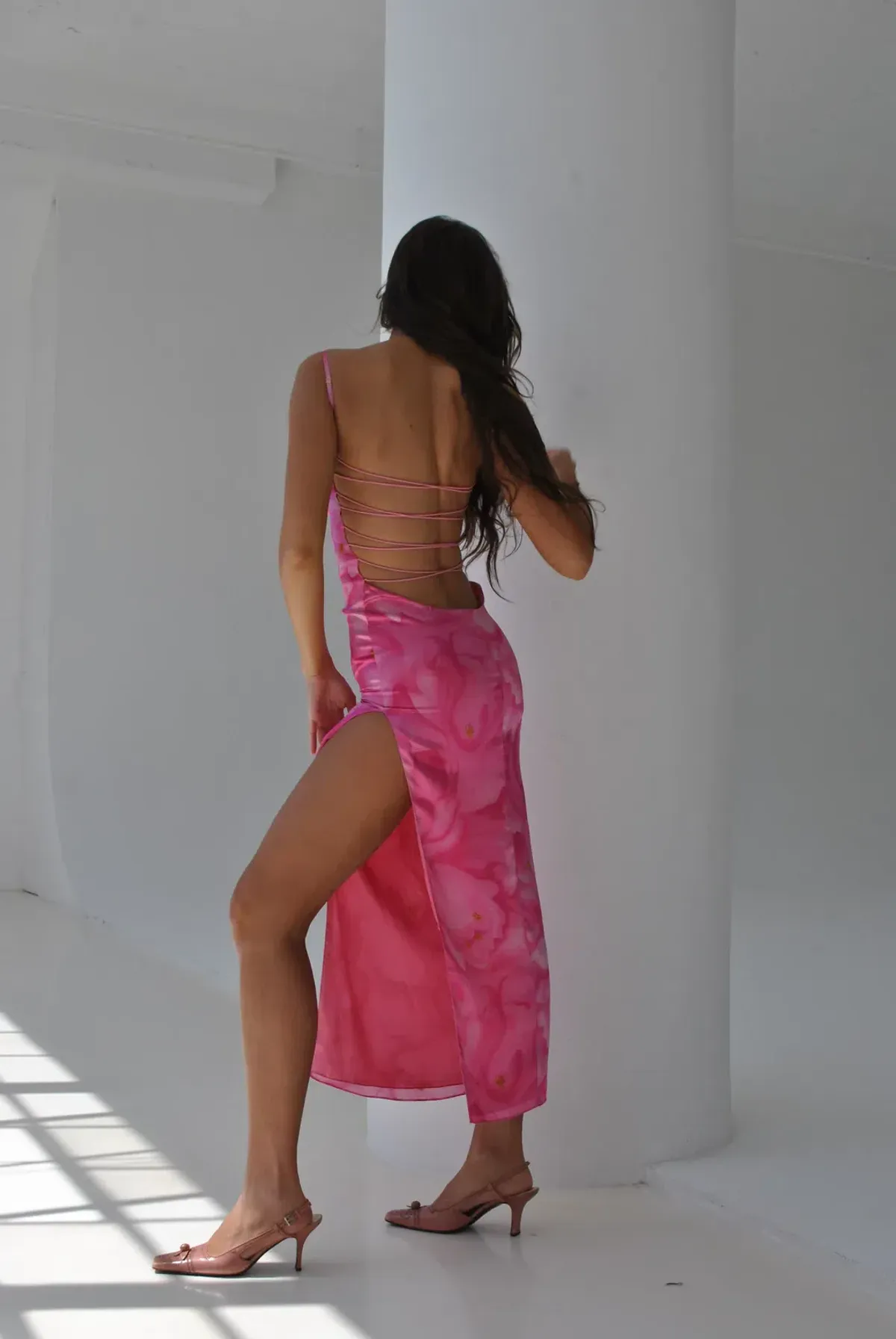 Mirror Palais S&M Dress Pink Tulip Size XS / AU 6 - Image 5