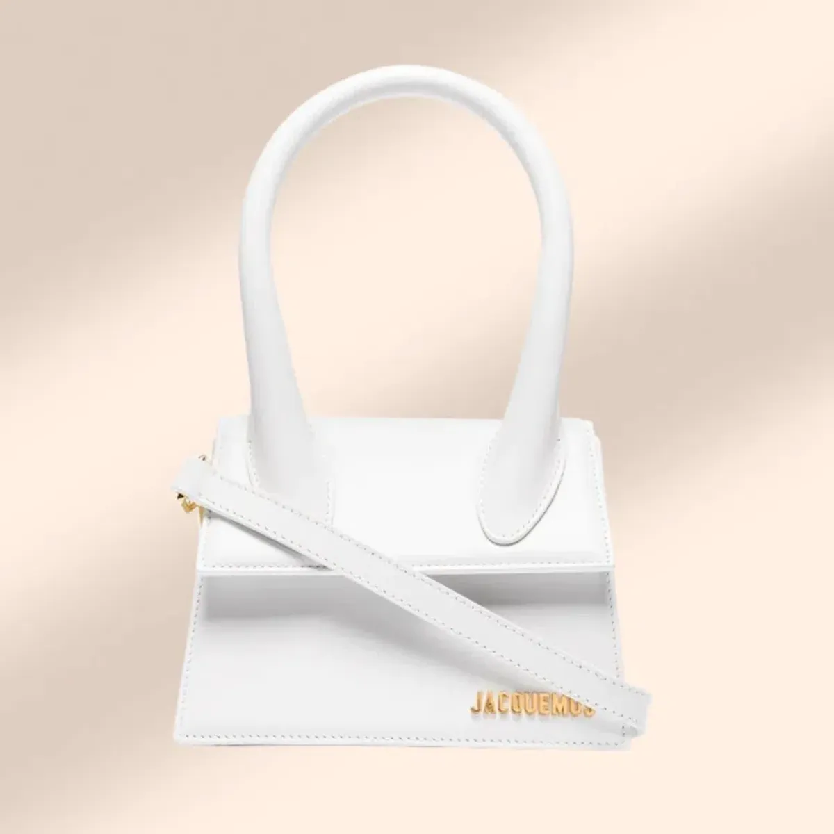 Jacquemus Le Chiquito Moyen Bag White - Image 1
