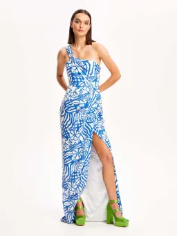 Alice McCall Daisy Daze Gown Royal Size 6 for rent on The Volte - image 4