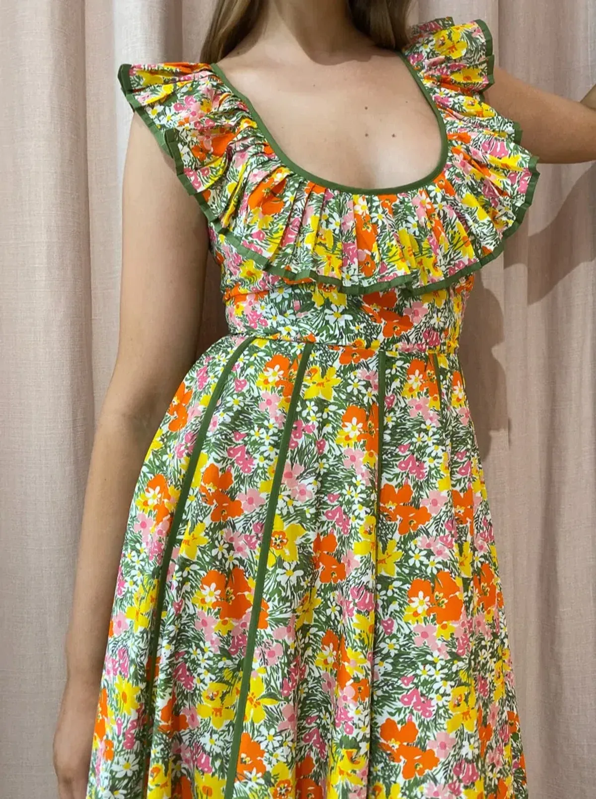 Alemais - Cabana Midi Dress Print - Size 10 - Image 4