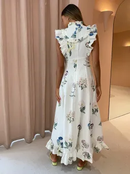 Alemais - Jules Midi Dress Print - Size 10 for rent on The Volte - image 4