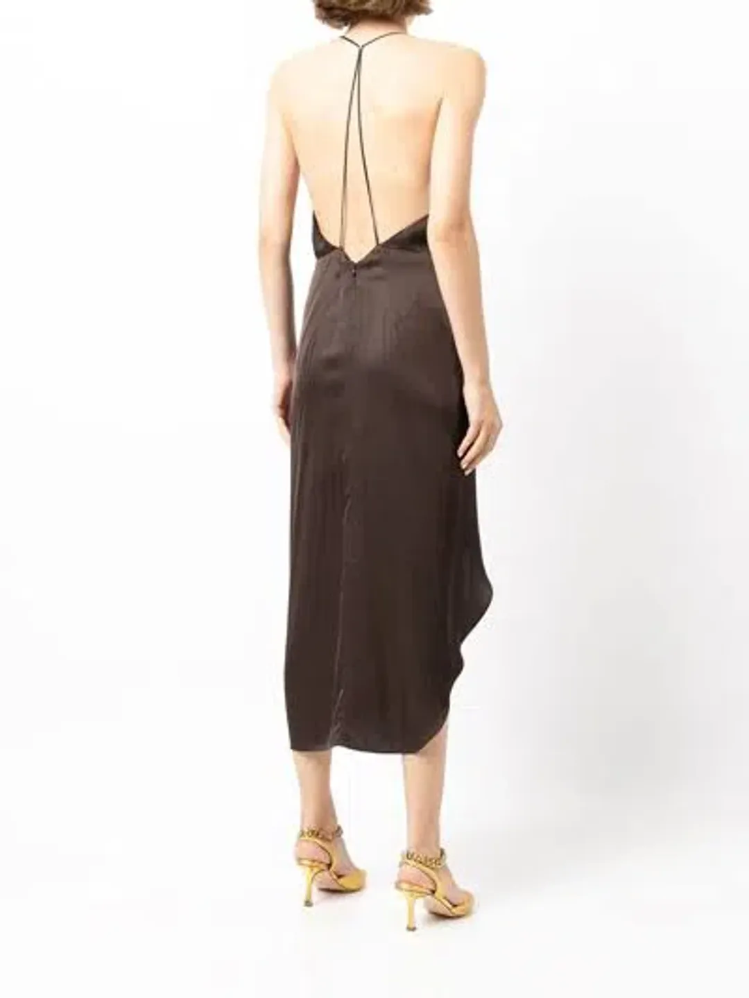 Manning Cartell Modern Movement Dress Brown Size 10 for rent on The Volte - main image