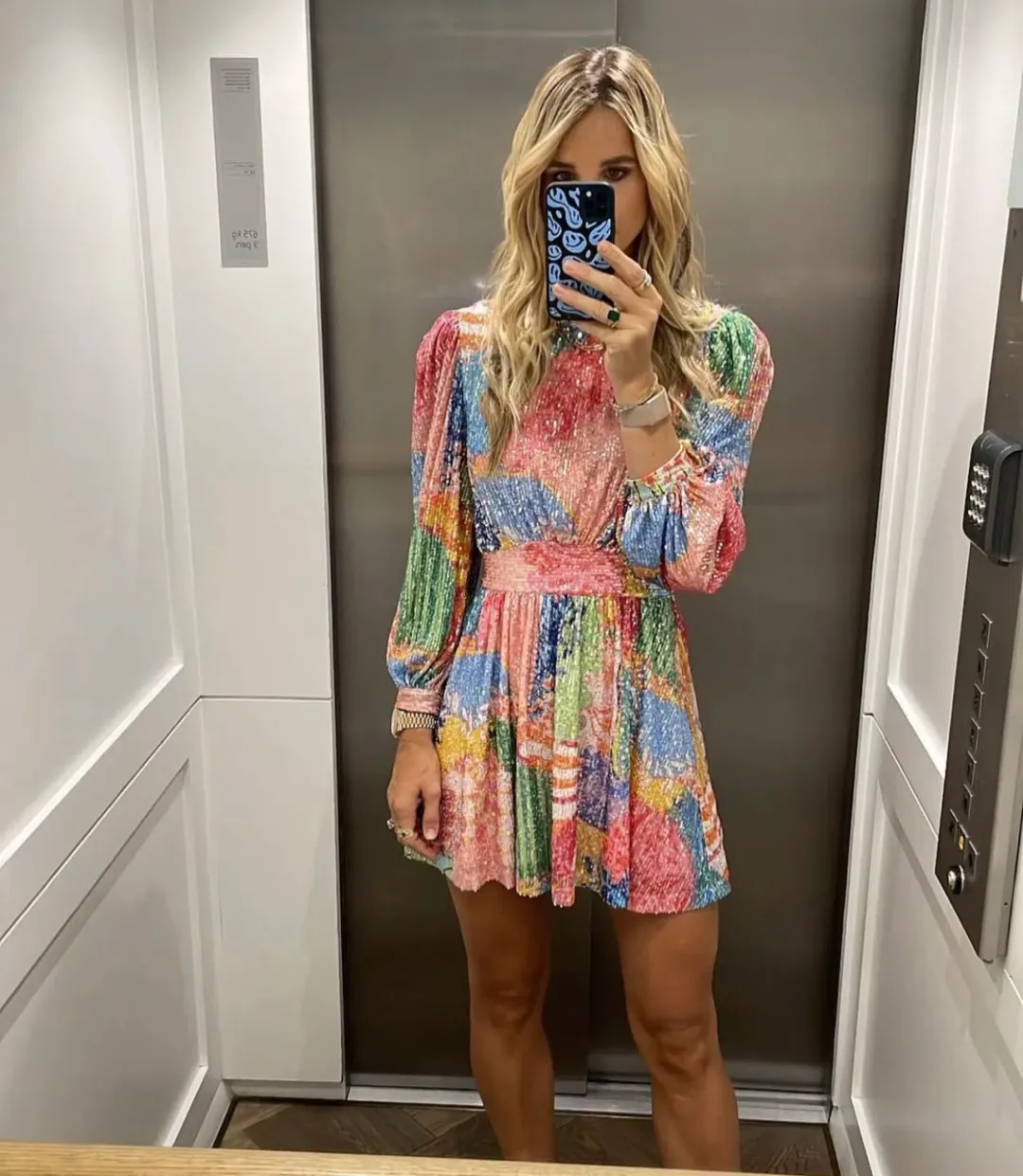 Celia B - Popa Dress Mini Sequin - Size Small for rent on The Volte - main image