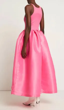 Marques' Almeida Taffeta-skirt organic cotton-blend midi dress Pink Size XS / AU 6 for rent on The Volte - image 10