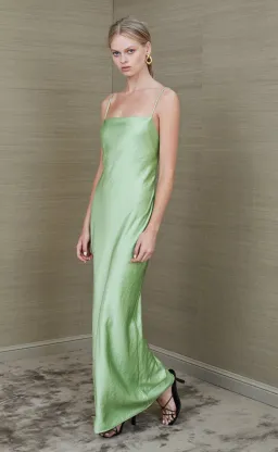 Bec & Bridge Apple Eyes Maxi Dress Green Size 6 for rent on The Volte - image 2