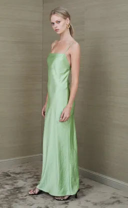 Bec & Bridge Apple Eyes Maxi Dress Green Size 6 for rent on The Volte - image 4