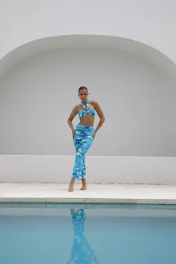 Asta Resort Carmen Top and Skirt Set Ocean Size 6 for rent on The Volte - image 11