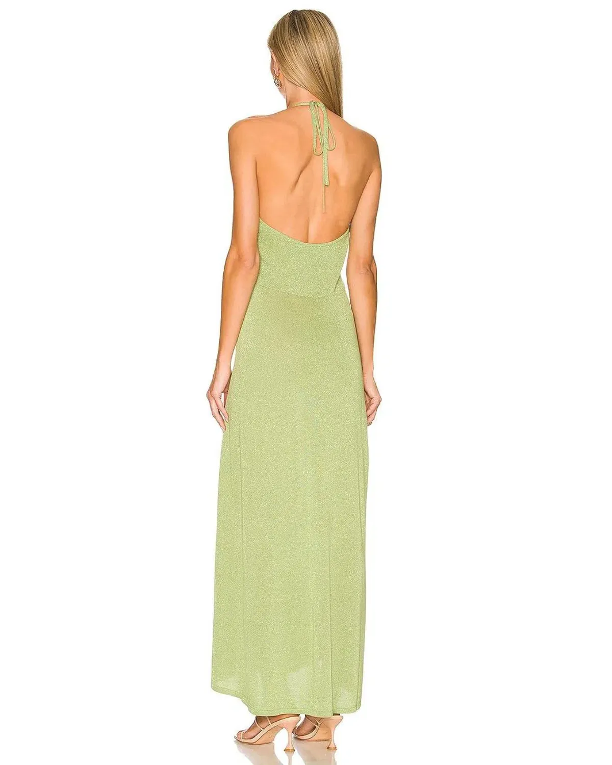 Bec and Bridge Indya Knit Maxi Dress Green Size 12 - Image 3