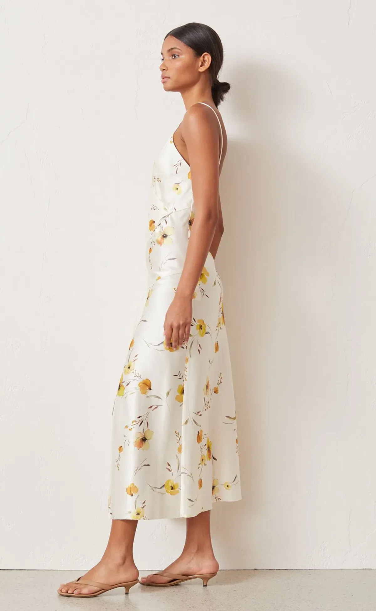 Bec & Bridge Colette Wrap Midi Dress Print Size 8 - Image 3