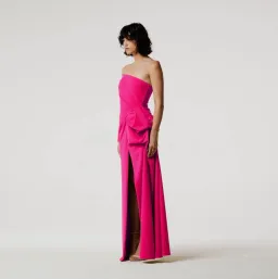 Meraki Knox Drape Gown Pink Size 8 for rent on The Volte - image 6