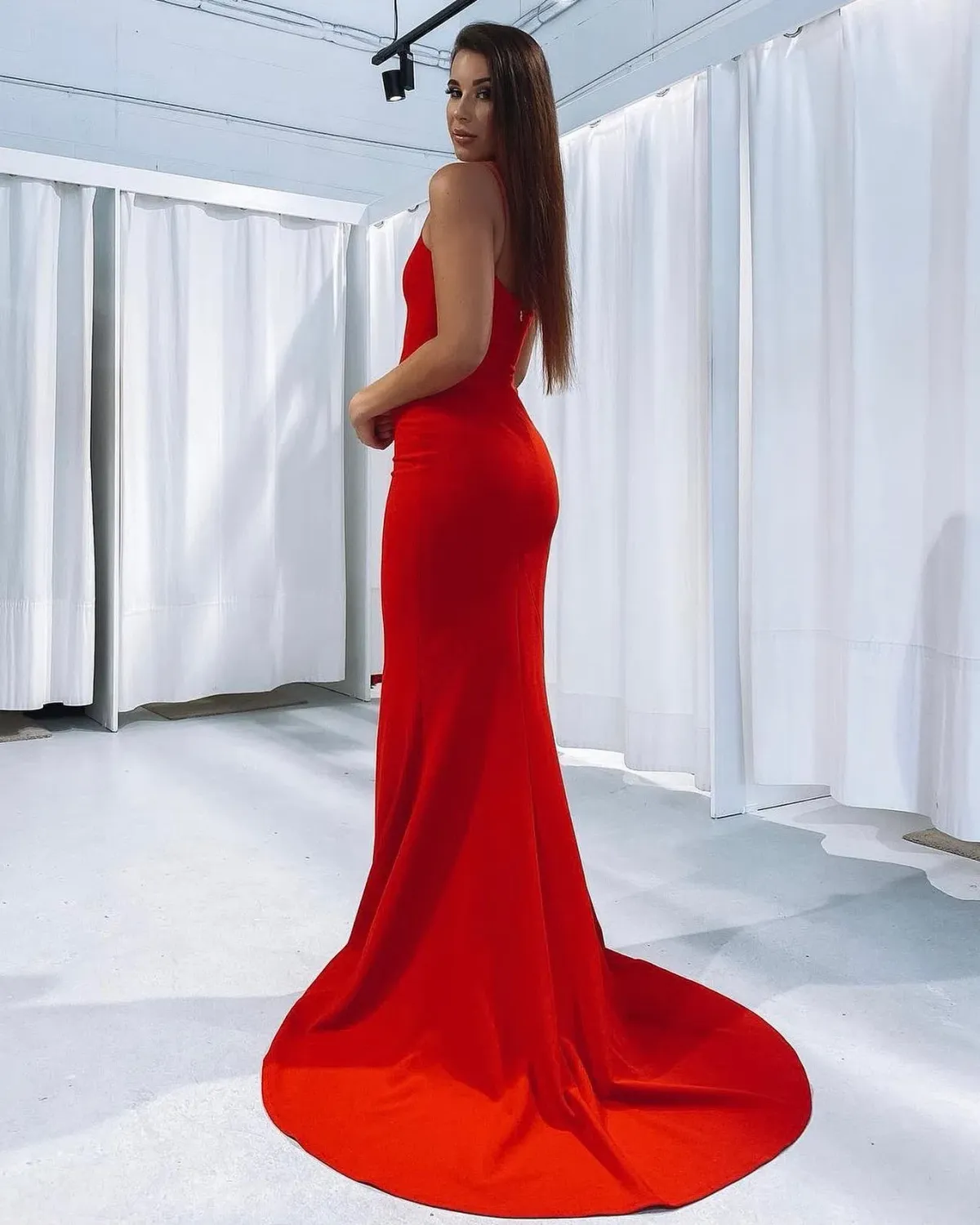 Love Nookie Jasmine Gown Red Size M - Image 6