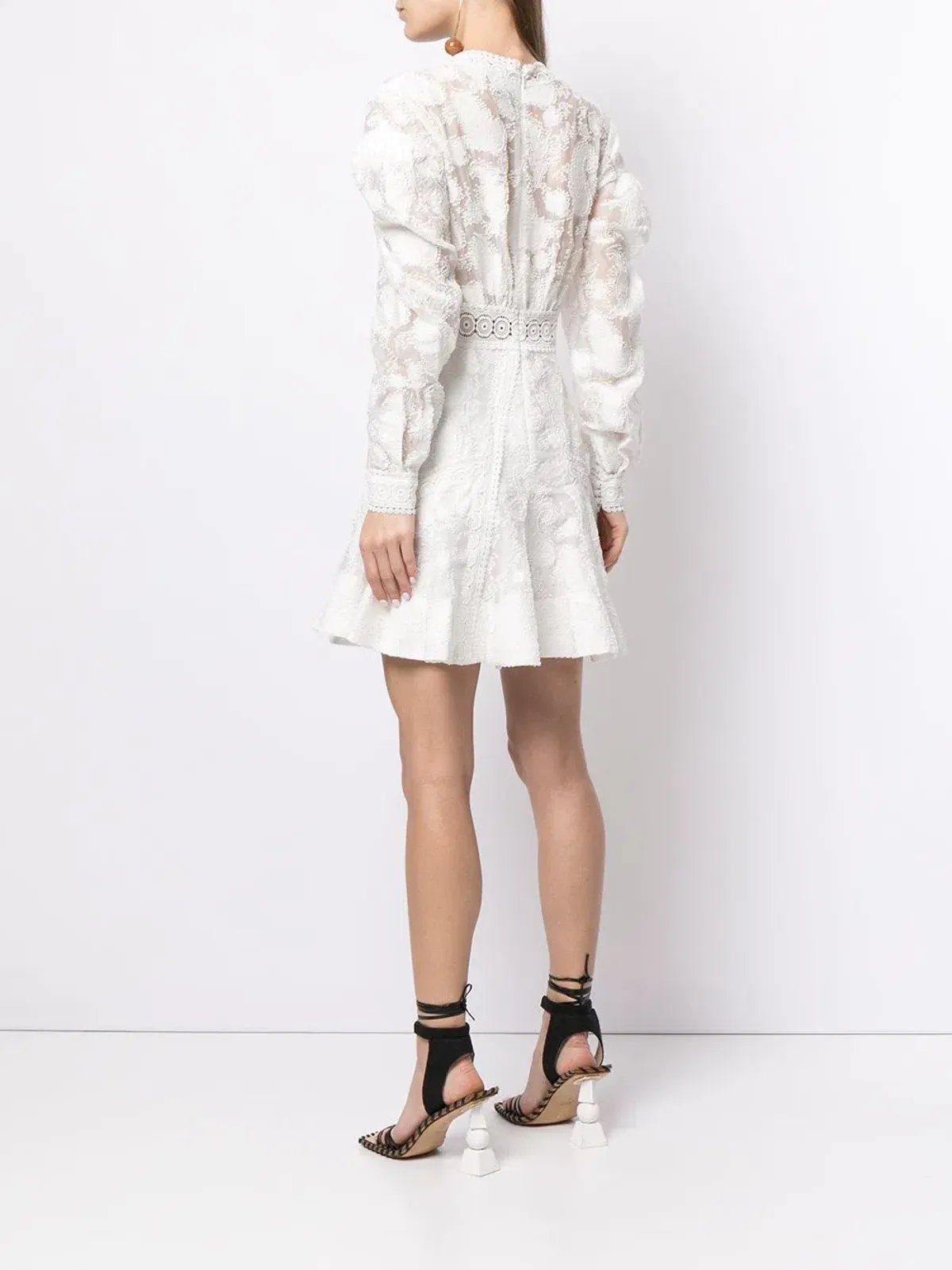 Acler Godson Dress In White Size 8 - Image 2