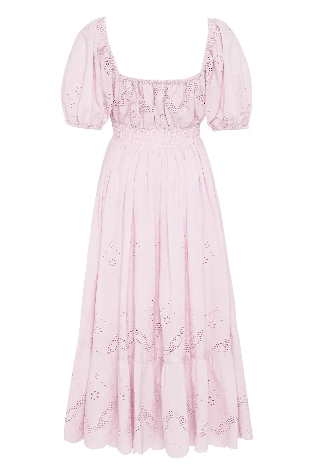 Spell & The Gypsy Capulet Broderie Anglaise Soiree Dress Lilac Size L for rent on The Volte - main image