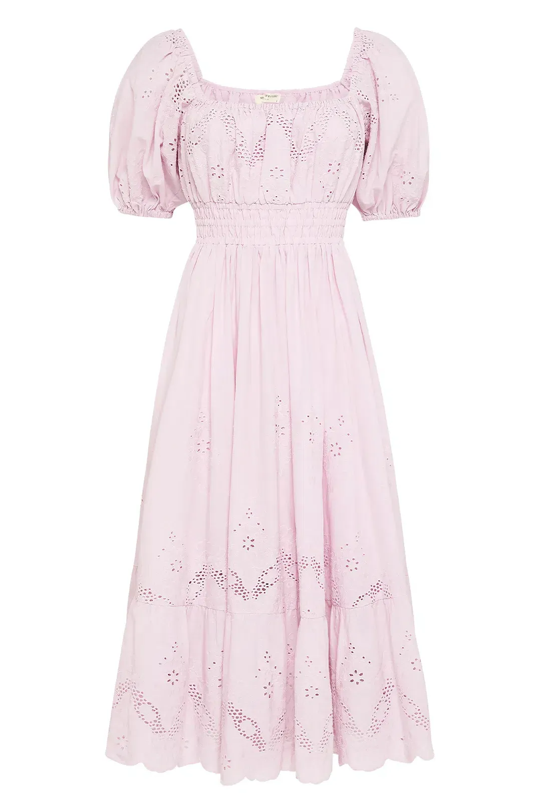 Spell & The Gypsy Capulet Broderie Anglaise Soiree Dress Lilac Size L for rent on The Volte - main image
