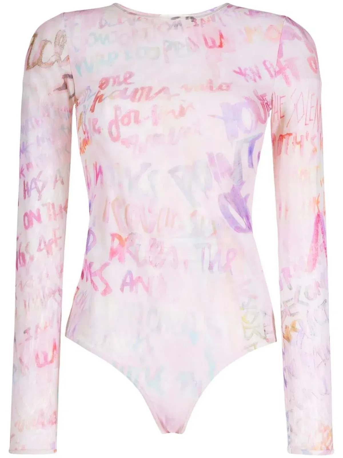 Zimmermann Dancer Gathered Mini Skirt and Bodysuit Ivory Graffiti Size 0/AU 8 - Image 4