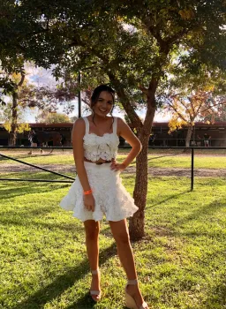 Mossman Garden Party Set White Size 10 for rent on The Volte - image 3