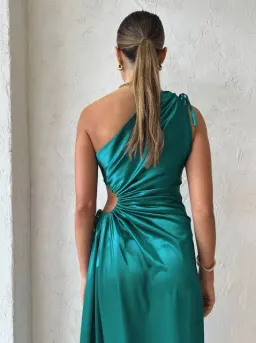 Sonya Moda Nour Maxi Dress Emerald Size 6 for rent on The Volte - image 3