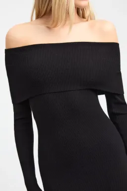 Kookai Lola Fold-Down Midi Dress Size 2/AU 12 for rent on The Volte - image 3