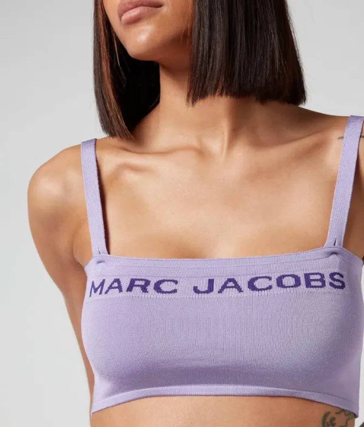 Marc Jacobs The Bandeau Crop Purple Potion Size 8 - Image 2