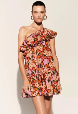 Borgo De Nor x Talia Collins Petra Linen Mini Dress Belisama Size 8 for rent on The Volte - image 2