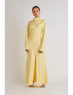 Camilla and Marc Darmascus Dress Yellow Size 12 for rent on The Volte - image 4