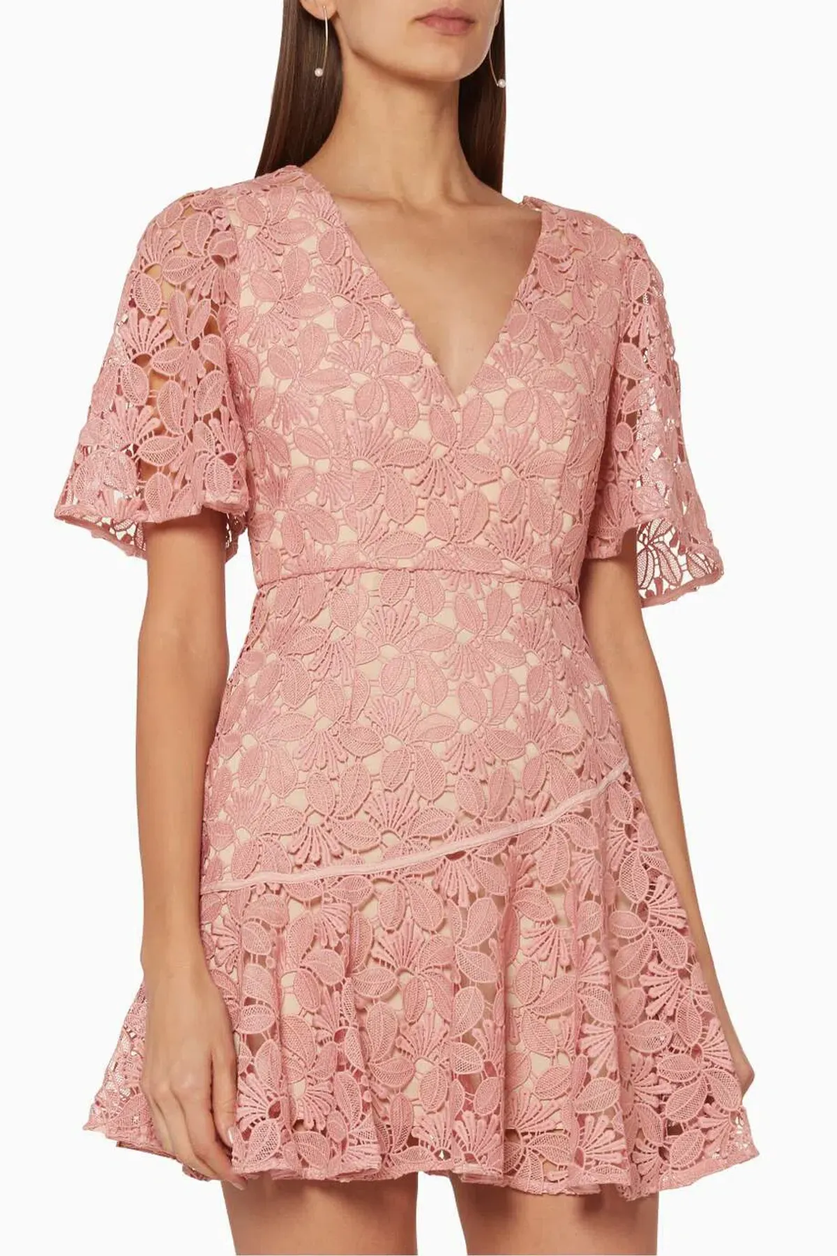 Talulah Flourish Mini Dress Pink Size S - Image 2