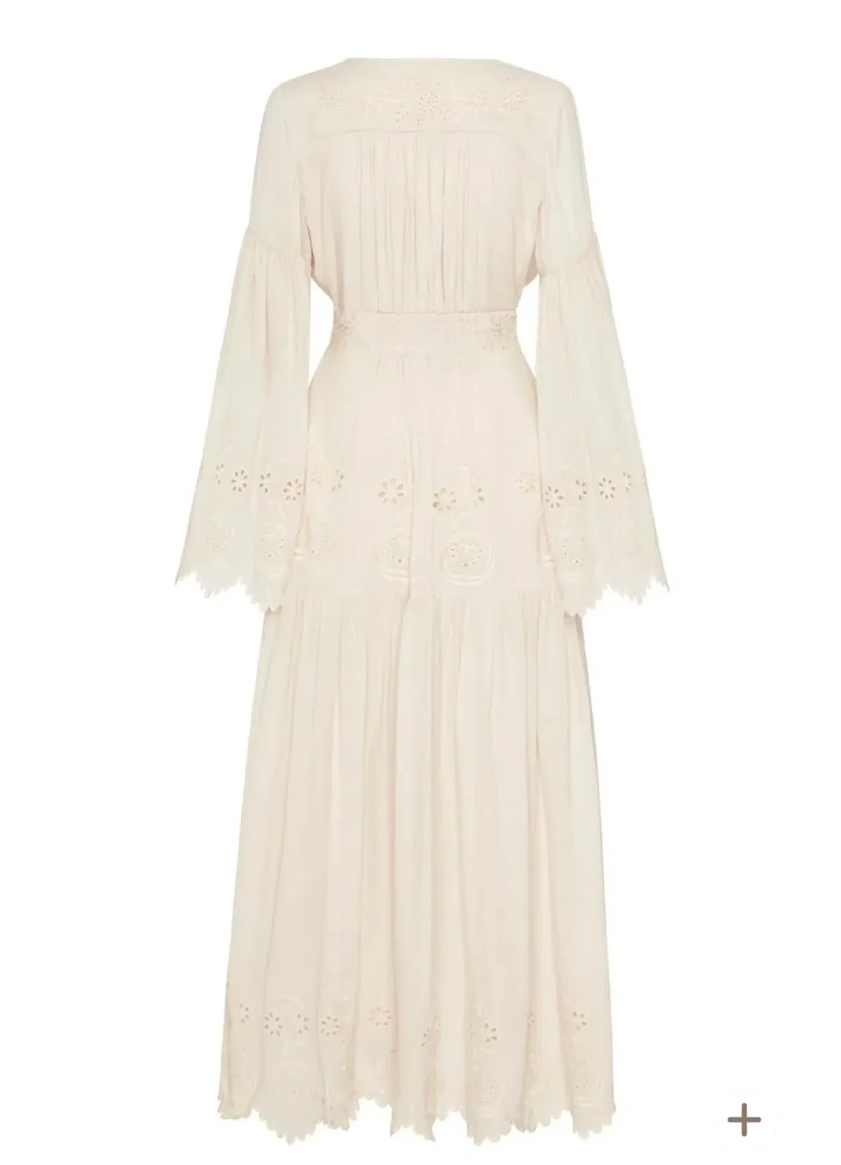 Spell Imogen Gown Cream Size M/Au 10 - Image 4