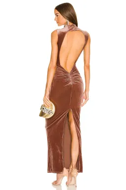 Michael Costello X REVOLVE Mott Maxi Dress In Nude Size 8 for rent on The Volte - image 2