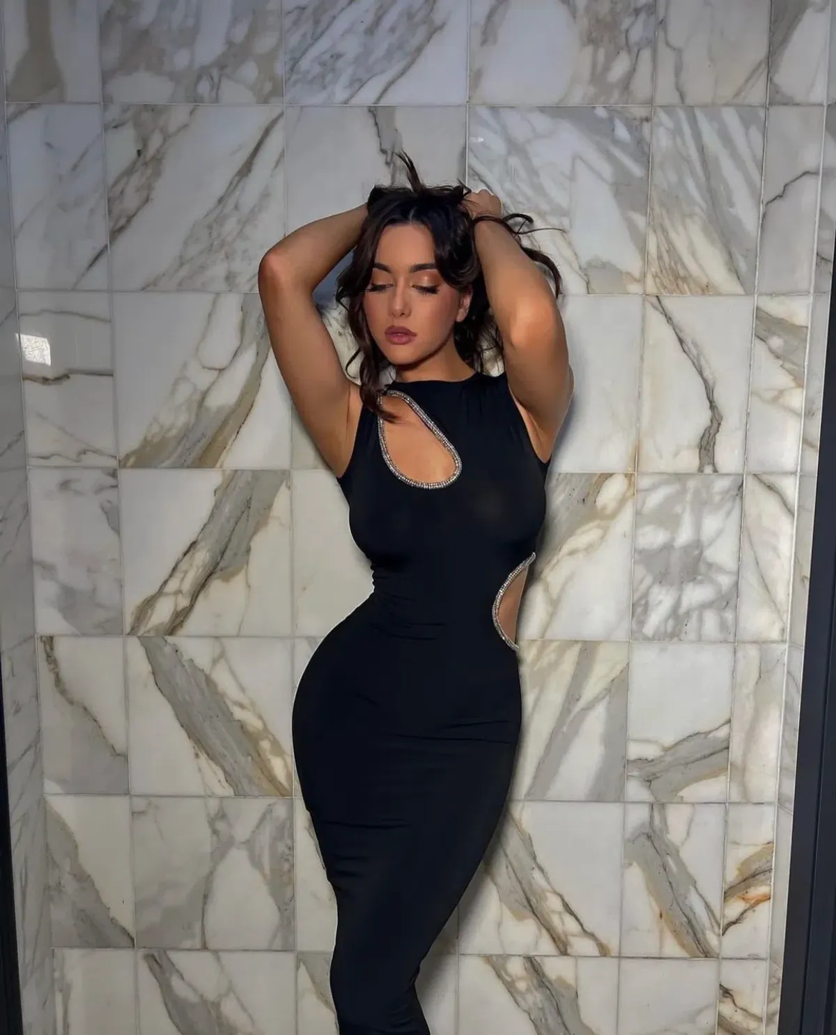 Ivona Skelo Viva Dress Black Size 8 & 10 - Image 2