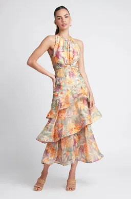 Sheike Imperial Floral Midi Dress Print Size 8 for rent on The Volte - image 1