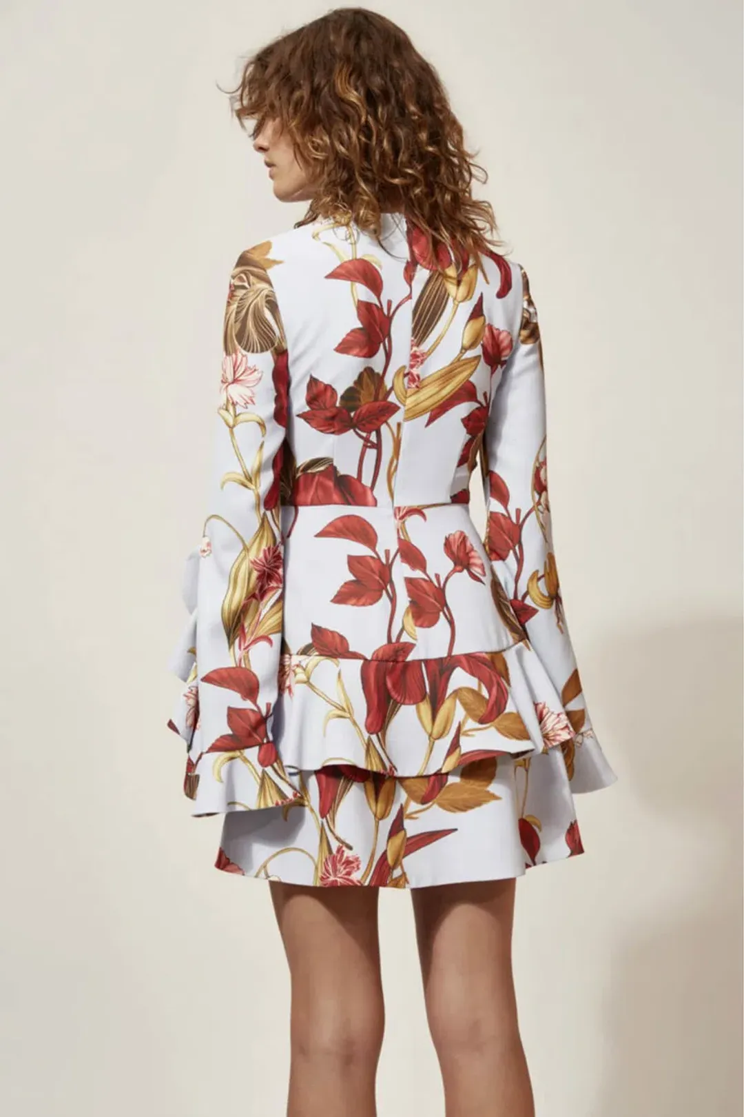 C/MEO Collective Gossamer Long Sleeve Dress Print Size M / Au 10 for rent on The Volte - main image