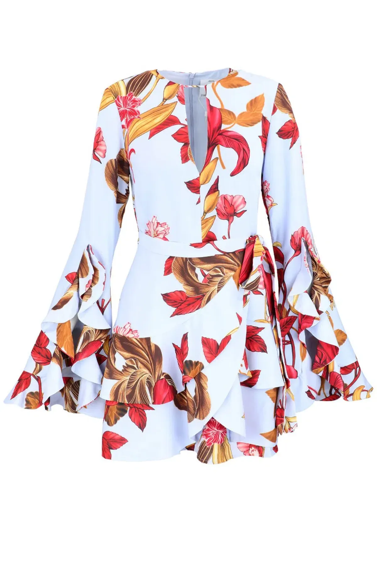 C/MEO Collective Gossamer Long Sleeve Dress Print Size M / Au 10 - Image 3